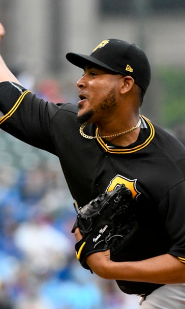 Harrison, Polanco help lead Nova, Pirates over Cubs 7-1